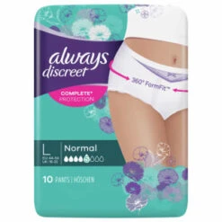 Always® Always Discreet Large Underwear 10pk