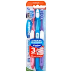 Wisdom UV Pro Whitening Toothbrush 3pk