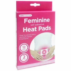 B&M Feminine Self Adhesive Heat Pads 2pk
