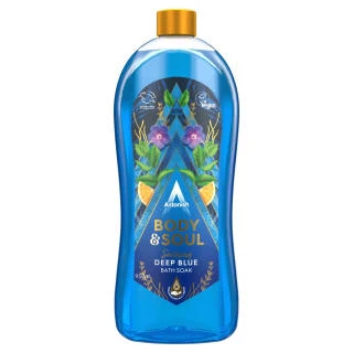 Astonish Body & Soul Bath Soak 950ml - Soothing Deep Blue