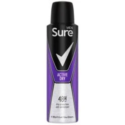Sure Men Active Dry Anti-Perspirant 150ml